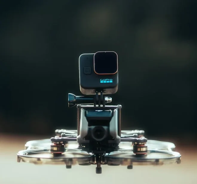 close-up-of-gopro-mounted-on-drone-in-flight-30382831